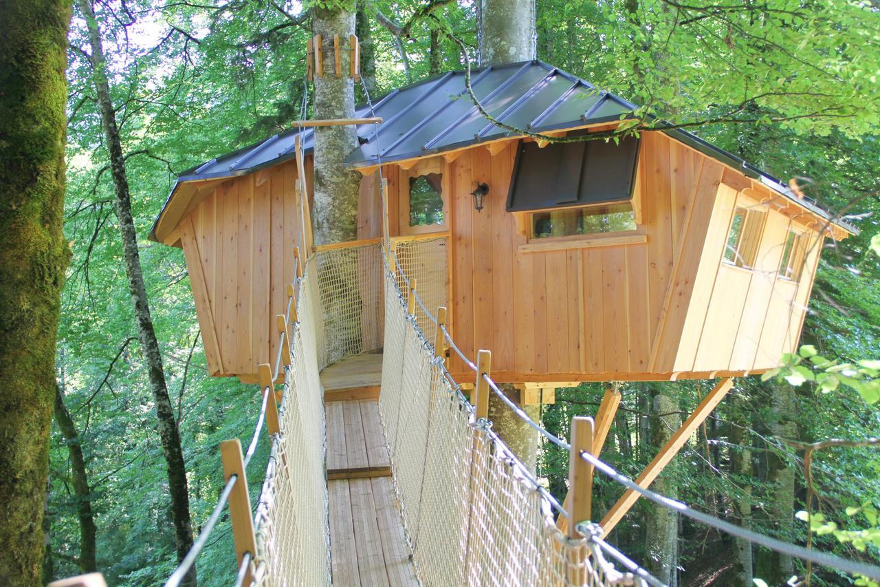 Domaine De Syam - Gites, Chambres D'Hotes & Cabanes Exterior foto